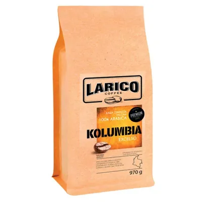 Kawa ziarnista LARICO kolumbia excelso 970g
