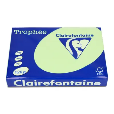 Papier ksero kolor a4 TROPHEE zieleń trawy 120g 250 ark