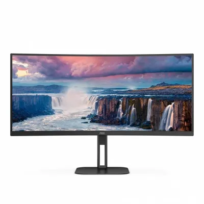 Aoc monitor cu34v5c 34 cali curved va 100hz hdmi dp usb-c