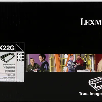 Bęben oryginalny LEXMARK e260x22g czarny 30000 stron