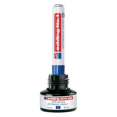 Tusz do markerów permanentny EDDING mtk 25 czarny 25ml