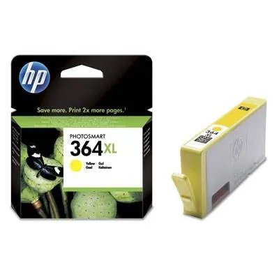 Tusz oryginalny HP364xl cb325ee yellow 6 ml po terminie