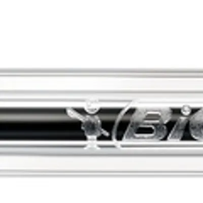 Długopis jednorazowy BIC cristal original 847897 czarny 1.0mm przezroczysta obudowa