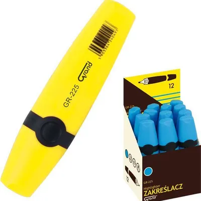 Zakreślacz 1-4.2mm Grand gr-225 160-1521 żółty ścięta