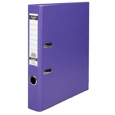 Segregator a4 BANTEX classic 50mm 400143823 fioletowy