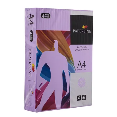 Papier ksero kolor a4 PAPERLINE fioletowy intensywny 80g 500 ark