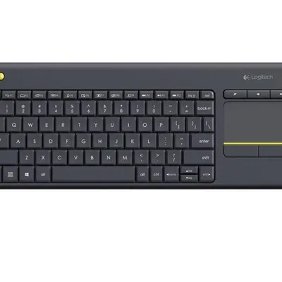 Klawiatura bezprzewodowa membranowa LOGITECH k400 plus 920-007145