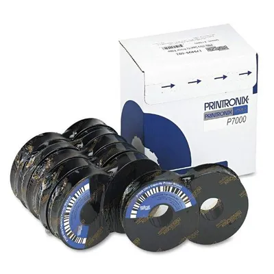 Printronix oryginalny taśma, 107675-001, (6 szt.)typ PRINTRONIX p300, 300qx, 4000, 5000 serie