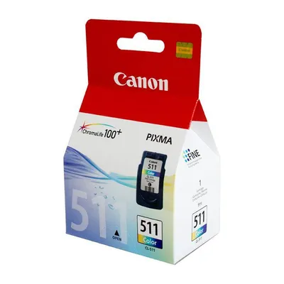 Tusz oryginalny CANON cl511 2972b001 3-colour 244 stron