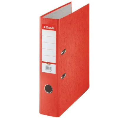 Segregator a4 ESSELTE rainbow 75 mm 17926 czerwony