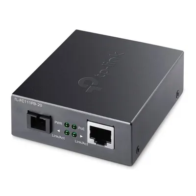 Tp-link media konwerter fc111pb-20 10/100 wdm poe