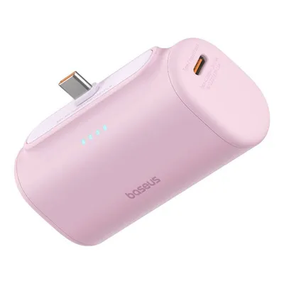 Powerbank Baseus compact usb-c 5000mah, 20w (różowy)