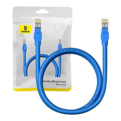 Kabel sieciowy Baseus ethernet rj45, cat.6, 1m (niebieski)