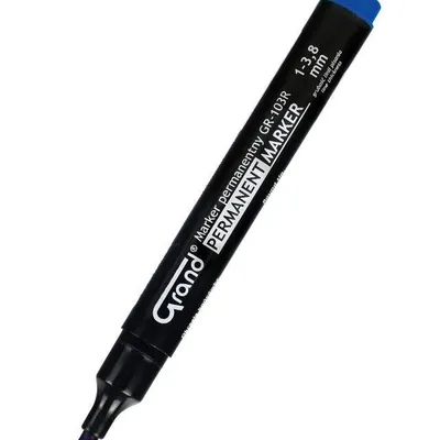 Marker permanentny Grand gr-103r 160-1318 niebieski okrągła 1.0-3.8 mm