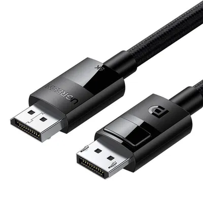 Kabel wideo 2 x display port męsko-męski UGREEN 80391 8k