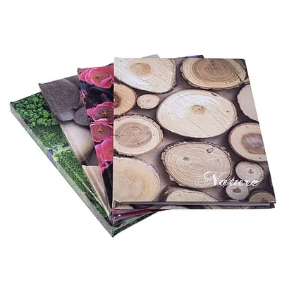 Brulion a4 OFFICE PRODUCTS nature linia twarda oprawa 96kart