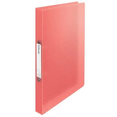 Segregator a4 ESSELTE colour'breeze 628435 koralowy 2-ringowy