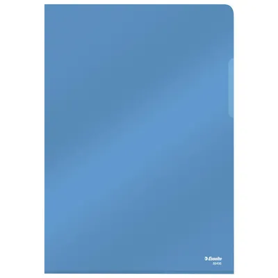 Ofertówka krystaliczna a4 ESSELTE l 55435 niebieski pvc 150mic 25szt