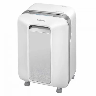 Niszczarka a4 Fellowes lx201 5050101 biała 12krt ścinki 2x12mm 22 litry