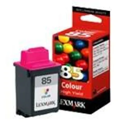Tusz oryginalny LEXMARK le85 12a1985e cmy 470 stron po terminie
