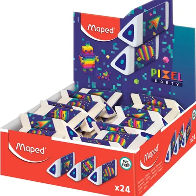 Gumka MAPED pixel pyramid
