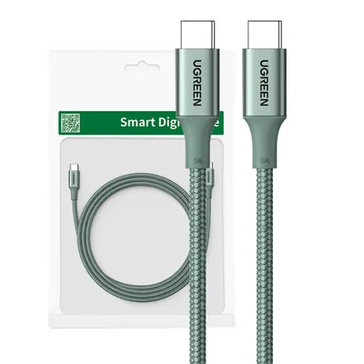Kabel usb-c do usb-c UGREEN 15310 1m (zielony)