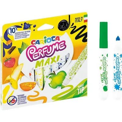 Flamastry zapachowe Carioca 42989 perfume maxi 160-2203 mix*10szt