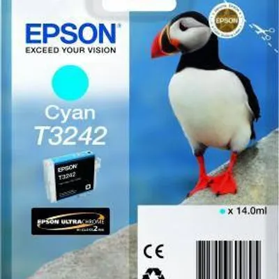 Tusz oryginalny EPSON t3242 c13t32424010 cyan 14 ml