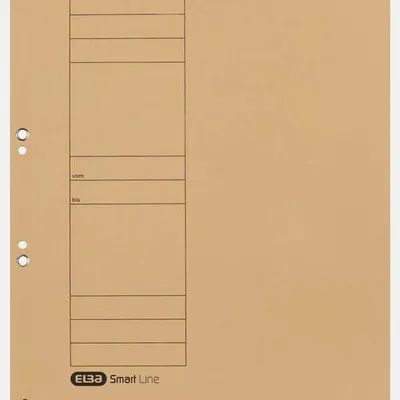 Skoroszyt oczkowy a4 ELBA 100551870 kremowy karton 250 g/m²