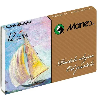 Pastele olejowe Maries e1220 170-1884 mix*12szt