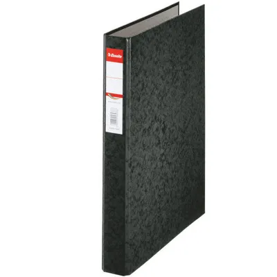 Segregator a4 ESSELTE rainbow 42 mm 17937 czarny ringowy