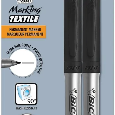 Marker do tkanin BIC marking textile 933872 czarny 0.9mm blister