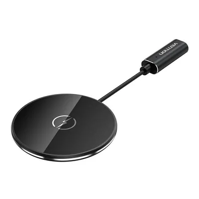 Magnetyczna ładowarka indukcyjna Vention fgabag 15w 1m (czarna)
