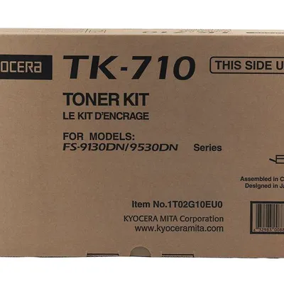 Toner oryginalny kyocera tk710 tk710=1t02g10eu0 czarny 40000 stron