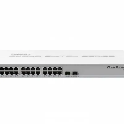 Mikrotik przełącznik 24xgbe 2 xsfp+crs326-24g-2s+rm-mx