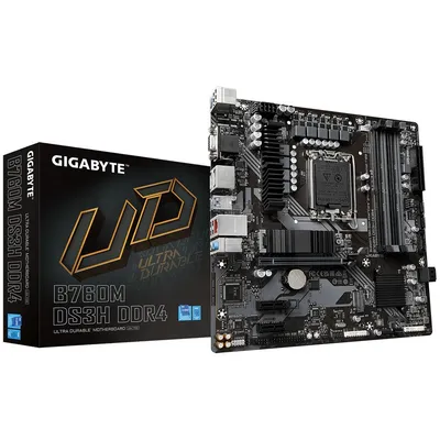 Gigabyte płyta główna b760m ds3h s1700 4ddr5 hdmi/dp/dsub matx