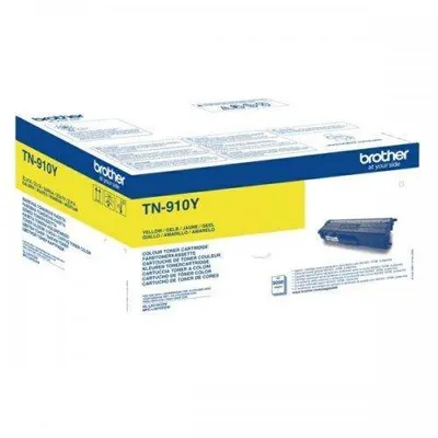 Toner oryginalny BROTHER tn910y yellow 9000 stron