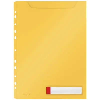 Koszulki a4 LEITZ cosy 46680019 ciepły żółty 200mic 3szt