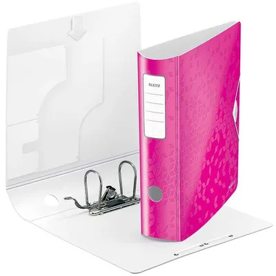 Segregator a4 pp/polyfoam LEITZ wow active 75mm 11060023 różowy