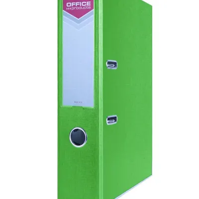 Segregator a4 pp OFFICE PRODUCTS officer-10 z szyną 75mm zielony