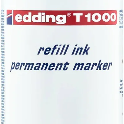 Tusz do markerów permanentny EDDING t 1000 czarny 1000ml