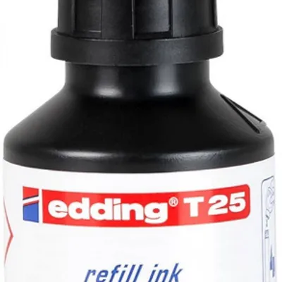 Tusz do markerów olejowy EDDING t25 czarny 30ml