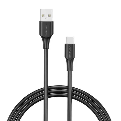 Kabel usb 2.0 do usb-c Vention cthbc 3a 0,25m czarny