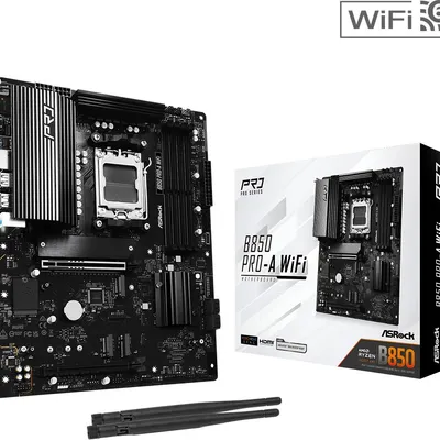 Asrock płyta główna b850 pro-a wifi am5 4ddr5 atx