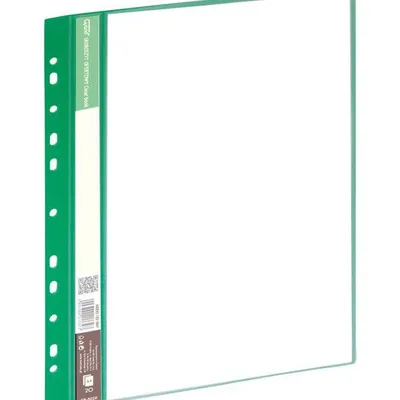 Skoroszyt ofertowy z europerforacją a4 Grand gr-5020 120-1847 zielony 20 koszulek