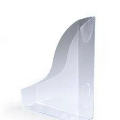 Pojemnik na czasopisma z uchwytem a4 (73x306x241mm) DURABLE basic 1701711400 przezroczysty