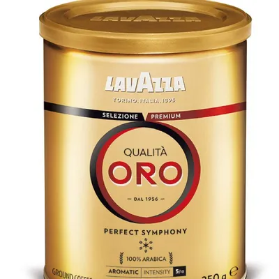 Kawa mielona LAVAZZA qualita oro w puszce 250g