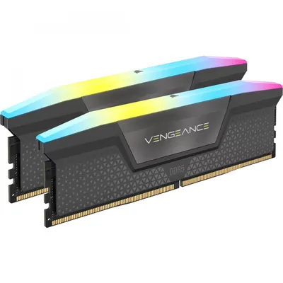 Corsair pamięć ddr5 vengeance rgb 96gb/6000(2*48gb) cl30 amd expo & intel xmp