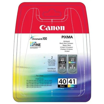 Tusz oryginalny CANON pg40/cl41 0615b043 =0615b036 cmy 16 ml