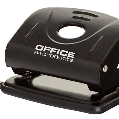 Dziurkacz metalowy OFFICE PRODUCTS czarny 25 kart